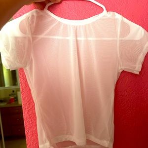 Mesh women’s stretch t shirt